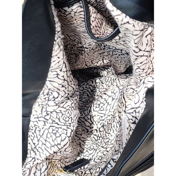 Max Studio Shoulder Bag Slouch Soft Black Hobo Style Purse, Handbag Approx 14X11 - Picture 9 of 10